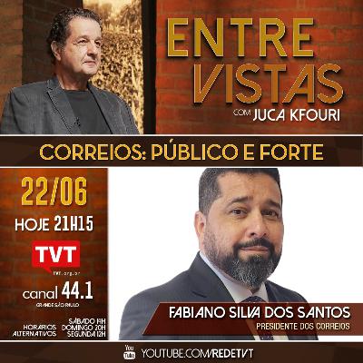 Juca Kfouri entrevista presidente dos Correios, Fabiano dos Santos | Público e forte