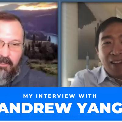 My Interview with Andrew Yang. We Discuss Business Ownership, Democrats Vs Republicans, Policy, 2024.