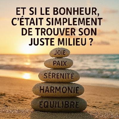 🐚38 - Et si le bonheur, c’était simplement de trouver son juste milieu ?