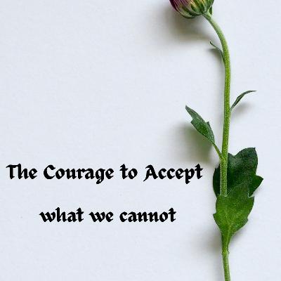 The Courage to accept what we cannot
