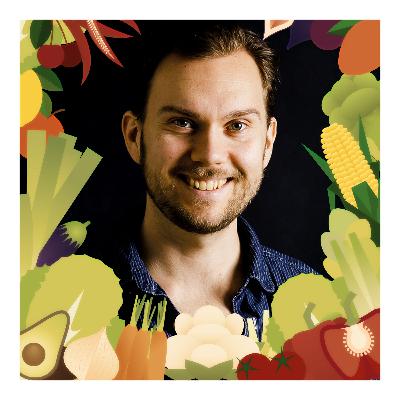 59.  Gustav aka. Jävligt gott om machomän och vego, mat som identitet, framtiden för vego mm.