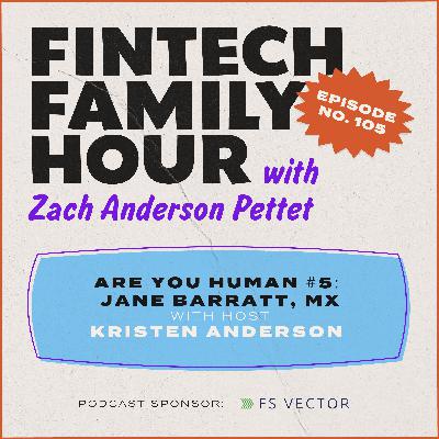 LIVE FROM MONEY20/20! Are You Human #5: Jane Barratt, Chief Advocacy Officer at MX