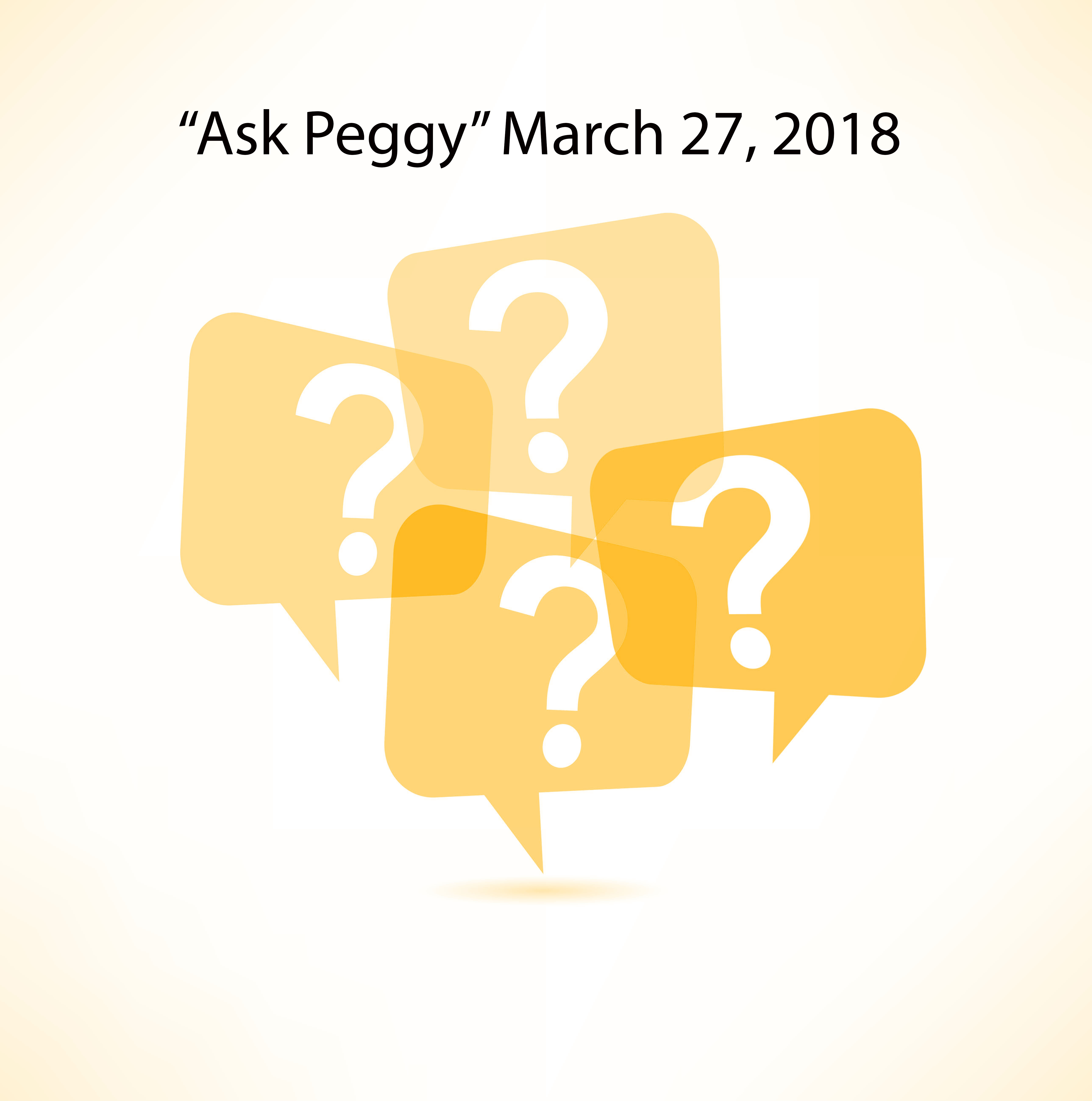 Ask Peggy Doviak About Your Finances!