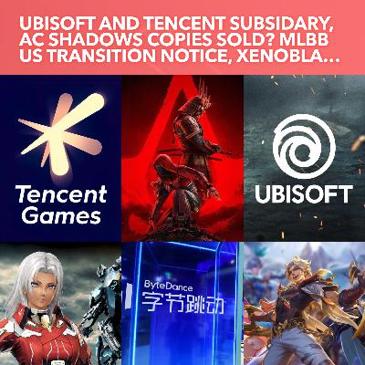 Tencent forming a new gaming subsidiary, Assassin's Creed Shadows sales performance, ByteDance transferring the rights of MLBB, MLA, & Marvel Snap, and Xenoblade Chronicles X