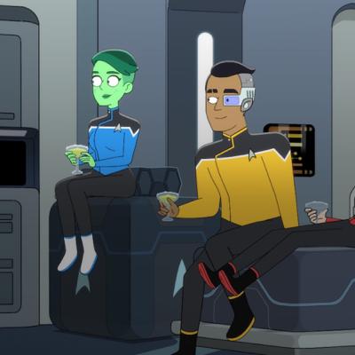 A Nerd Escape Podcast - Star Trek Lower Decks - S01E08 + E09 - Reaction