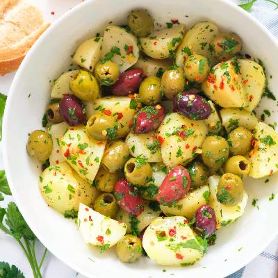 Hot evening potato Hot evening potato