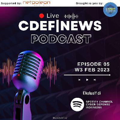 CDEF News Live Podcast Eps 05 – Another week another data breach CDEF News Live Podcast Eps 05 – Another week another data breach