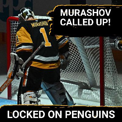 Penguins hit by the injury bug, goaltender Sergei Murashov RECALLED!