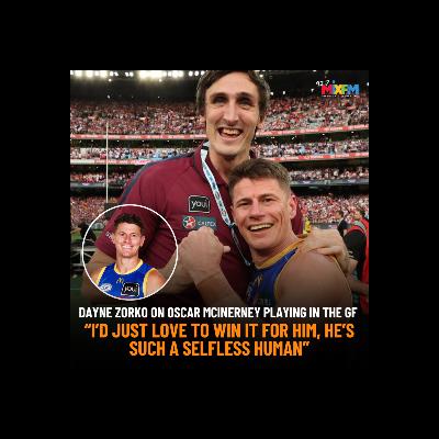 Dayne Zorko on Oscar McInerney's Chance at the GF!