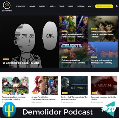INAUGURAÇÃO DO BLOG E PAPO DE CULTURA POP - Demolidor Podcast #20
