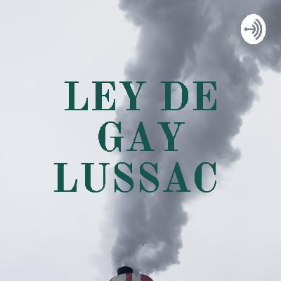 Ley de gay lussac