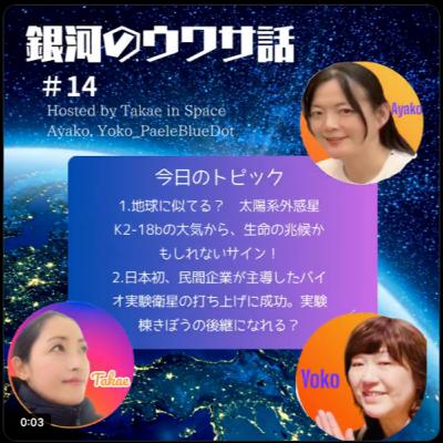 #14・124光年先の惑星から生命のサイン発見⁉ 日本初・民間企業IDDKのバイオ実験衛星成功・JAXA/NASA/ISSの最新ニュース