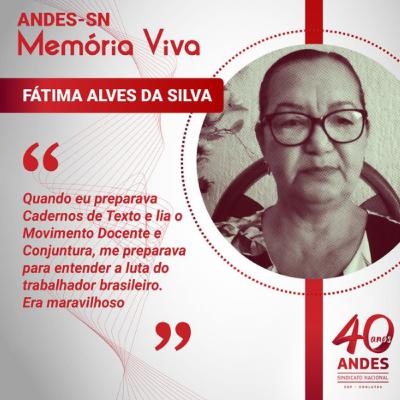 Memória Viva - Fátima Alves