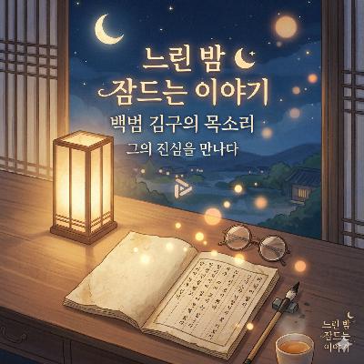 EP06.🌙 [수면 낭독] 잠들기 전 듣는 백범일지 - 쫓기던 밤들, 그리고 마침내 밟은 고국의 흙