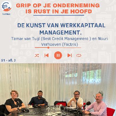 De kunst van werkkapitaal management. #3 Tamar van Tuijl (Best Credit Management ) en Nouri Verhoeven (Factris) De kunst van werkkapitaal management. #3 Tamar van Tuijl (Best Credit Management ) en Nouri Verhoeven (Factris)
