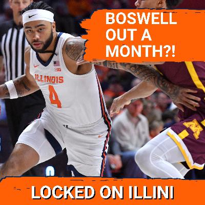 RAPID REACTION: Kylan Boswell BREAKS HAND & Is Out For a MONTH! | Illini Podcast RAPID REACTION: Kylan Boswell BREAKS HAND & Is Out For a MONTH! | Illini Podcast