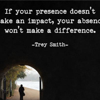 Know the power of your words,thoughts and your presence