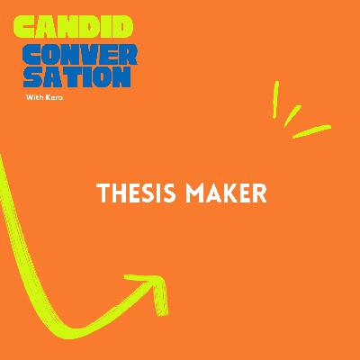Issue: Getting someone to help on your Thesis