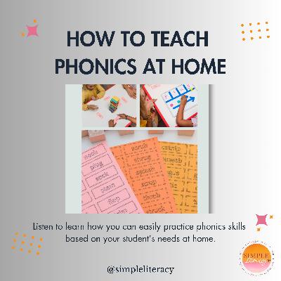 How to Teach Phonics at Home