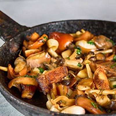 Cheese Garlic Mushroom Indian Snack Recipe