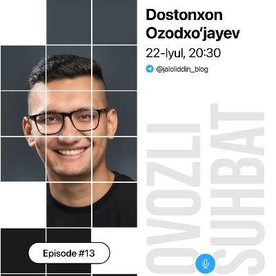 #13. Intervyular, Usability testing va metrikalar bilan ishlash | D. Ozodxo'jayev