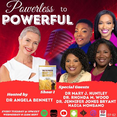 Book Chat 1: "Trust the Process, Reap the Harvest"! with Visionary Dr. Mary J Huntley and guests