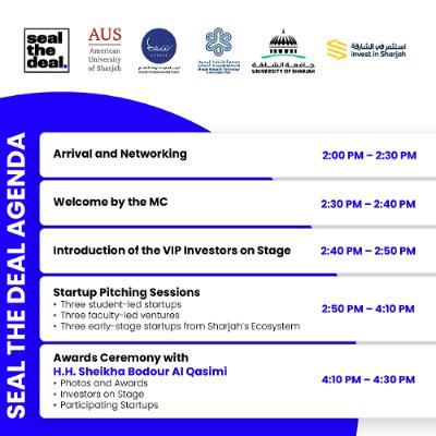 Seal the Deal start-up pitch competition at SIF 2025 (21.10.25)