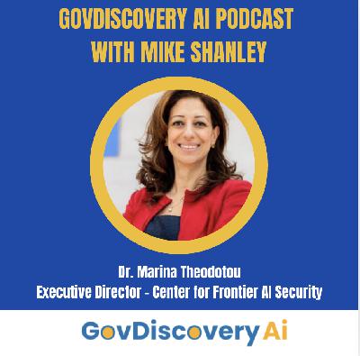 Ep. 68 AI and National Security with Dr. Marina Theodotou