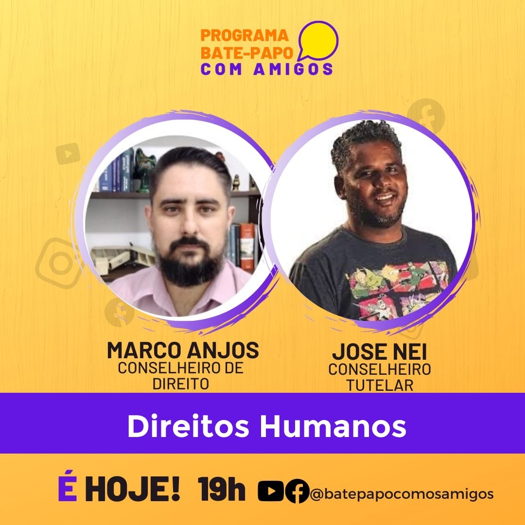 Bate-Papo com Amigos - 26-07-2021, 19H Dr. Marco Bate-Papo com Amigos - 26-07-2021, 19H Dr. Marco