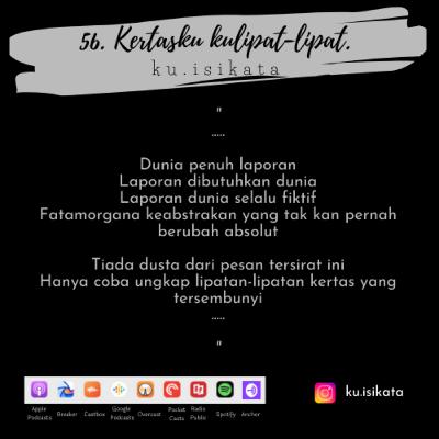 56. Kertasku Kulipat-lipat