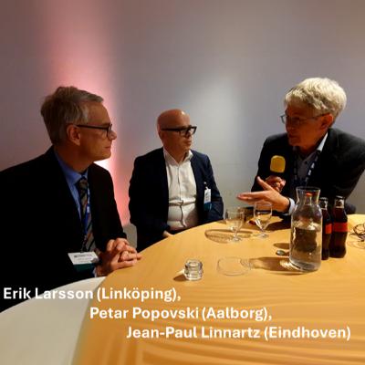 Key themes in research on Wireless Communication at IEEE VTC Oslo, Jean-Paul Linnartz meets Erik Larsson (Linköping) and Petar Popovski (Aalborg) Key themes in research on Wireless Communication at IEEE VTC Oslo, Jean-Paul Linnartz meets Erik Larsson (Linköping) and Petar Popovski (Aalborg)