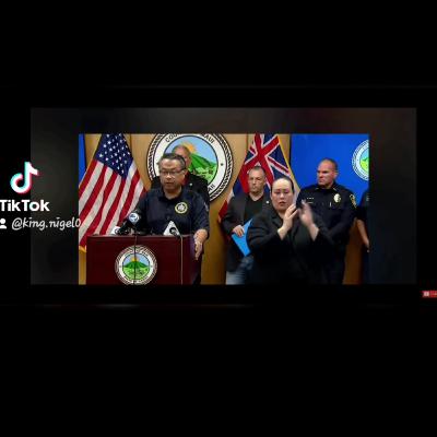 Update On Maui Fires. You Won't Believe Your Ears #viral #video #maui #fyp