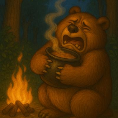 O Urso e a Panela Quente