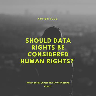 Should Data Rights be Considered Human Rights? - With the Device Casting Couch Should Data Rights be Considered Human Rights? - With the Device Casting Couch