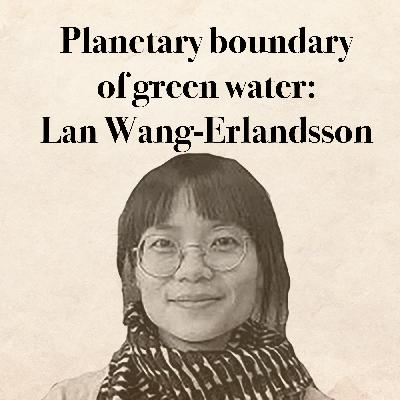 The planetary boundaries of green water : Lan Wang-Erlandsson