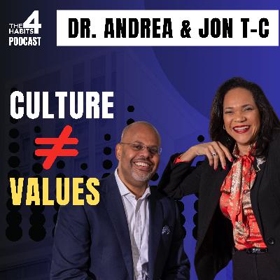E120 | Culture Isn’t Your Values, It’s Behaviour Under Pressure | Dr. Andrea & Jon T-C E120 | Culture Isn’t Your Values, It’s Behaviour Under Pressure | Dr. Andrea & Jon T-C