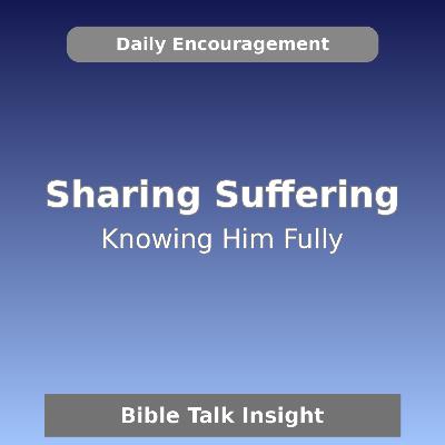 2026 Q1 L06 Bonus - The Fellowship of Suffering: Knowing Him Fully 2026 Q1 L06 Bonus - The Fellowship of Suffering: Knowing Him Fully