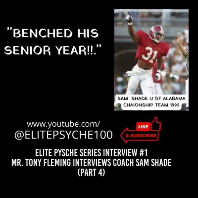 Benched his senior year!