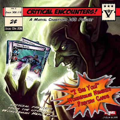 Critical Encounters - Issue 306.5 - "I See You" - Wonderman Nemesis Previews