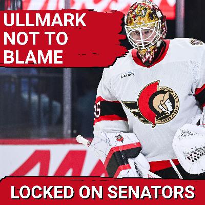 Linus Ullmark Is NOT Solely To Blame For Ottawa Senators Debacle vs Chicago Blackhawks Linus Ullmark Is NOT Solely To Blame For Ottawa Senators Debacle vs Chicago Blackhawks