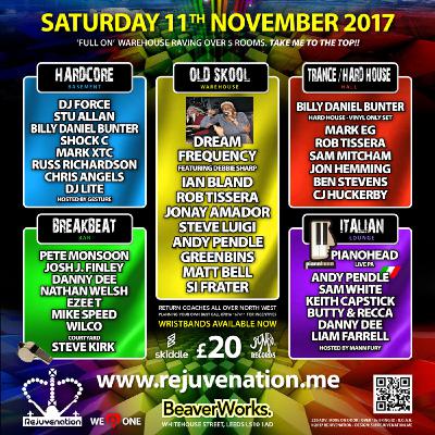 CJ Huckerby@ Rejuvenation 11-11-17 (CLASSIC TRANCE) - 1st Set CJ Huckerby@ Rejuvenation 11-11-17 (CLASSIC TRANCE) - 1st Set