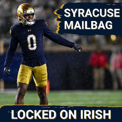 Mailbag! Short Yardage Concerns, Senior Day Plans, Key Depth Pieces, CJ Carr’s Trajectory, and Irish Football Memories Mailbag! Short Yardage Concerns, Senior Day Plans, Key Depth Pieces, CJ Carr’s Trajectory, and Irish Football Memories