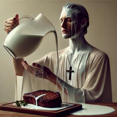 Meat is greater than milk Meat is greater than milk