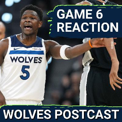 WOLVES POSTCAST: Minnesota Timberwolves' Season Ends In Blowout Fashion At The Hands Of The Spurs WOLVES POSTCAST: Minnesota Timberwolves' Season Ends In Blowout Fashion At The Hands Of The Spurs