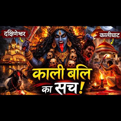 माँ काली को बलि क्यों चढ़ाई जाती है? | कालीघाट और दक्षिणेश्वर का रहस्य | Maa Kali Bali Rahasya माँ काली को बलि क्यों चढ़ाई जाती है? | कालीघाट और दक्षिणेश्वर का रहस्य | Maa Kali Bali Rahasya