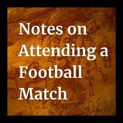 Notes on Attending a Football Match