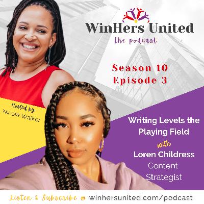 S10 E3: Writing Levels the Playing Field with Loren Childress