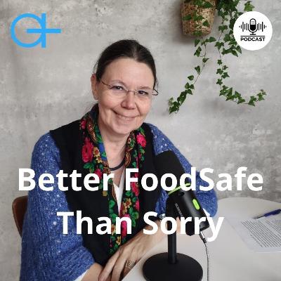 Ann (BVI, Belgisch VerpakkingsInstituut) over contactmaterialen, wettelijke eisen, kennis erover in de food supply chain, en testprotocol op verpakking, transportbanden, machine parts