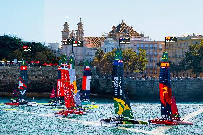 DP World Spain Sail Grand Prix | Andalucía-Cádiz: Todo sobre la carrera sobre el agua más espectacular del mundo
