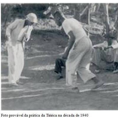 Tiririca a capoeira Paulistana jogada através do samba paulistano.